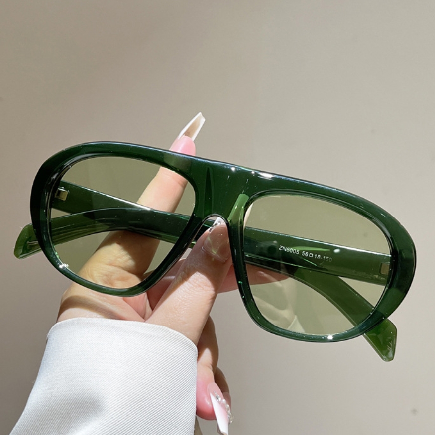 Luxury Lifestyle Store - نظارات شمسية جديدة كبيرة الحجم للنساء