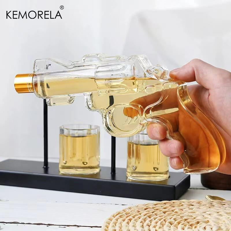 كيموريلا مسدس الزجاج الدورق وي - مراجعة Glass Decanter Whiskey وسعره