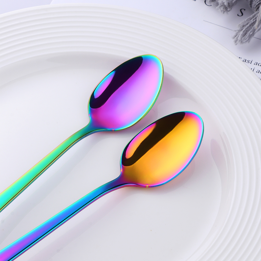 1 قطعة الفولاذ المقاوم للصدأ ا - مراجعة Gold Plated Cutlery وسعره