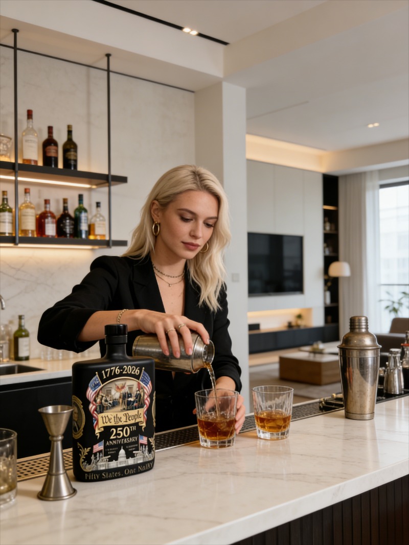 قارورة ويسكي بمناسبة الذكرى 25 - مراجعة Glass Decanter Whiskey وسعره