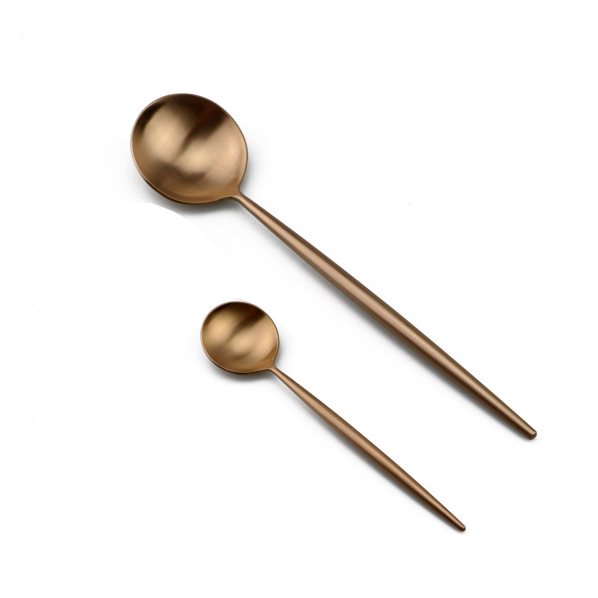 طقم أدوات مائدة من الذهب الورد - مراجعة Gold Plated Cutlery وسعره