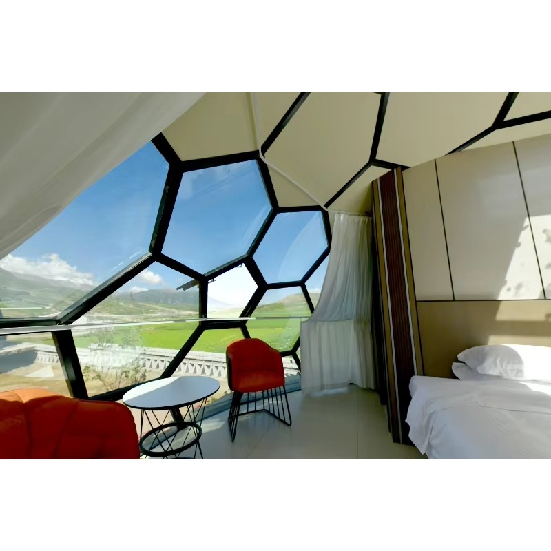 خيمة فاخرة على شكل قبة جيوديسي - مراجعة Luxury Lifestyle Resorts وسعره