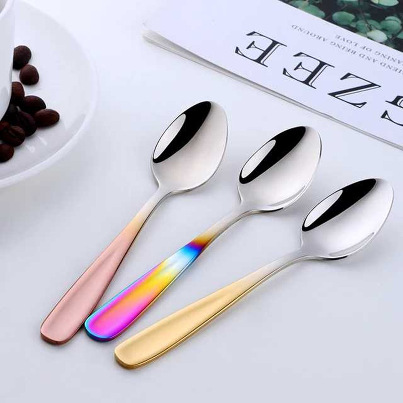 1 قطعة الفولاذ المقاوم للصدأ ا - مراجعة Gold Plated Cutlery وسعره
