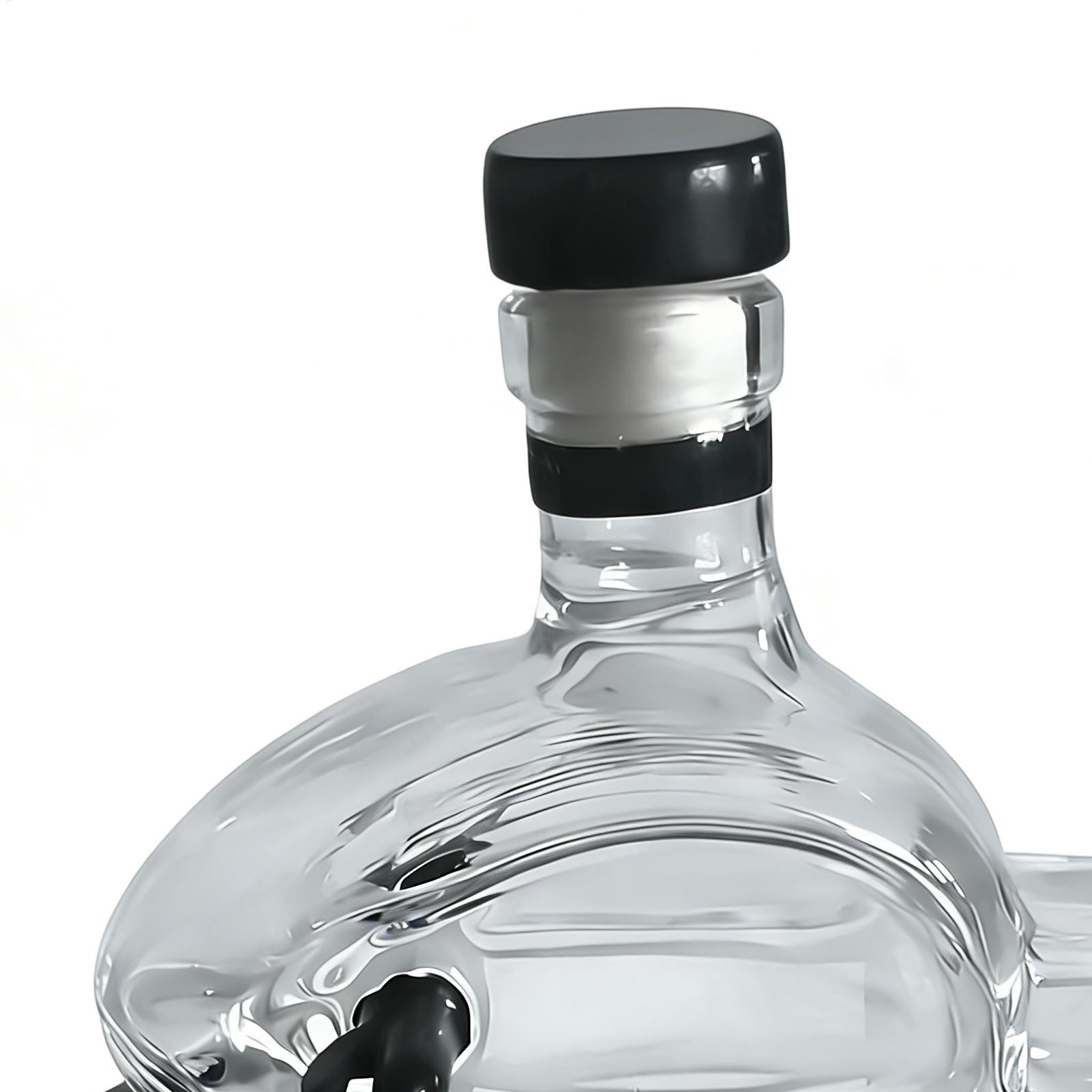 زجاجة ويسكي زجاجية سعة 300 مل، - مراجعة Glass Decanter Whiskey وسعره
