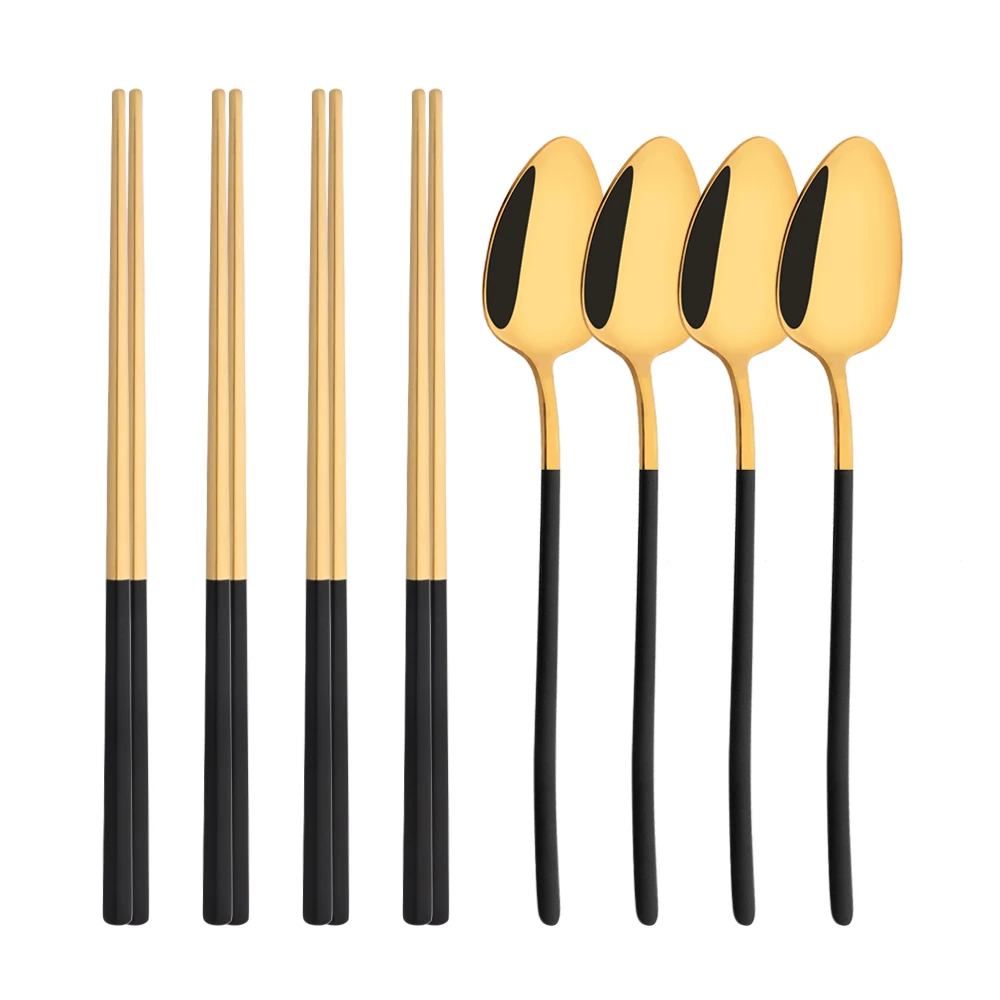 طقم أدوات مائدة كوري من الفولا - مراجعة Gold Plated Cutlery وسعره